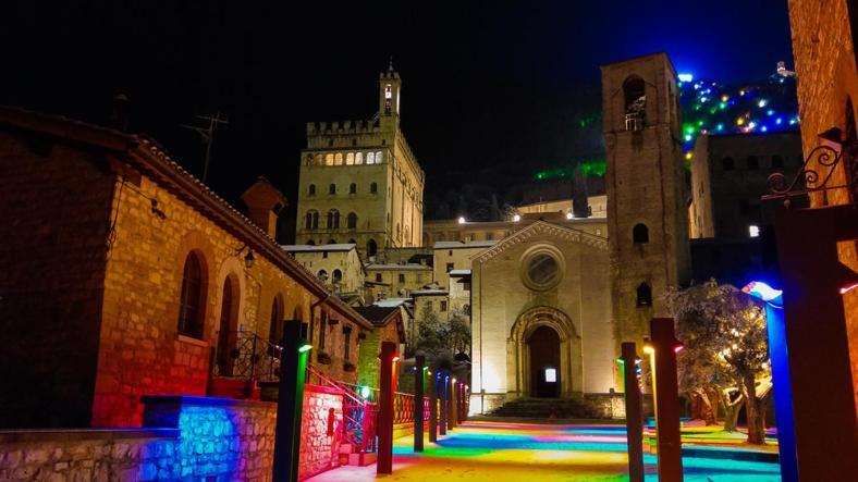 Appartamento Gattapone 9 Gubbio Bagian luar foto