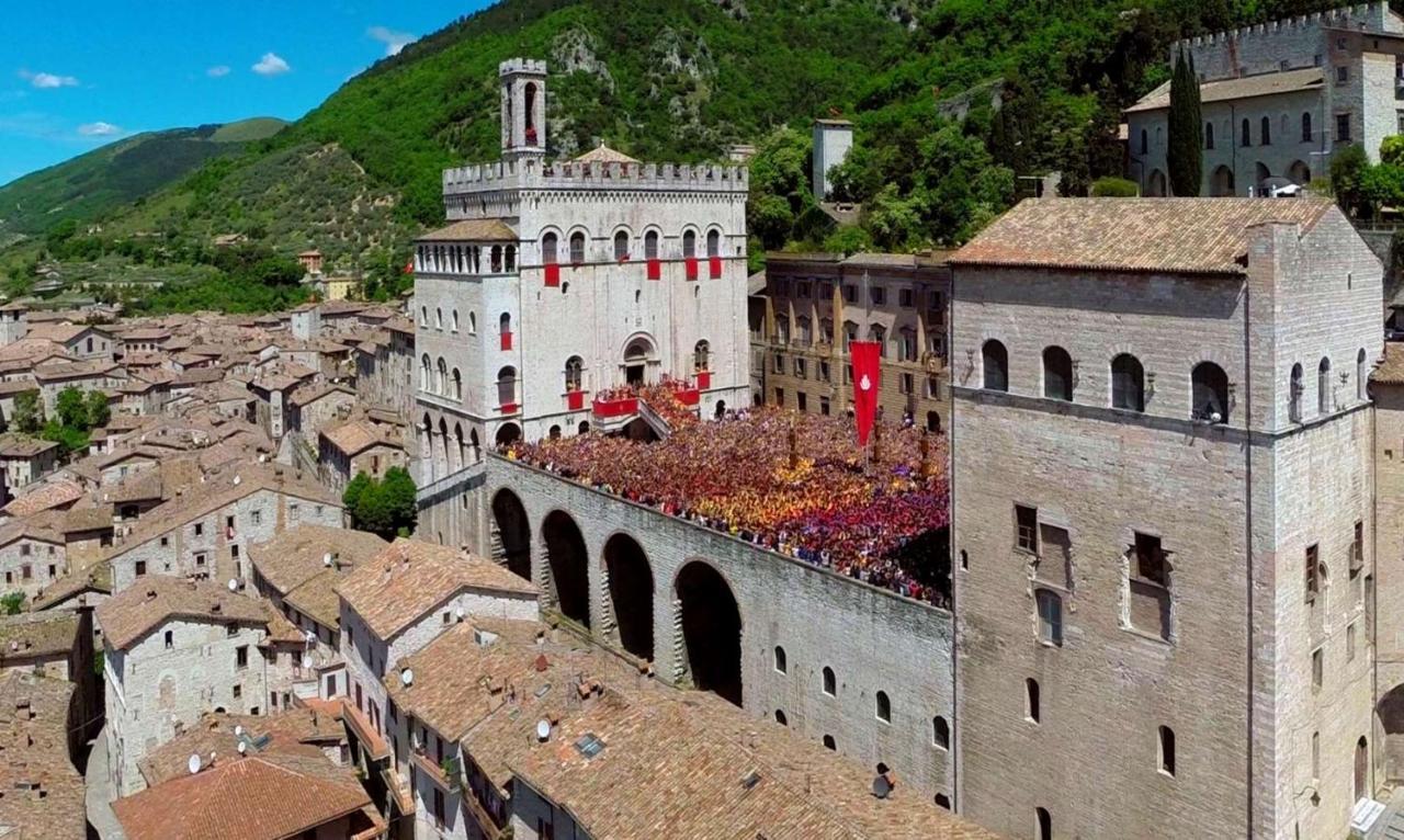 Appartamento Gattapone 9 Gubbio Bagian luar foto